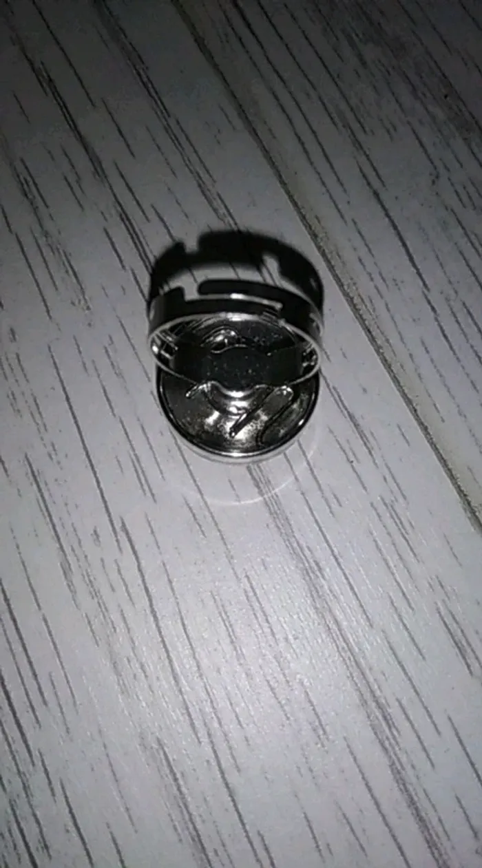 Bague ajustable a bouton - photo numéro 3