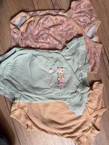 Lot body manche courte 12 mois