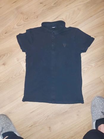 Polo Liberto 14 ans noir