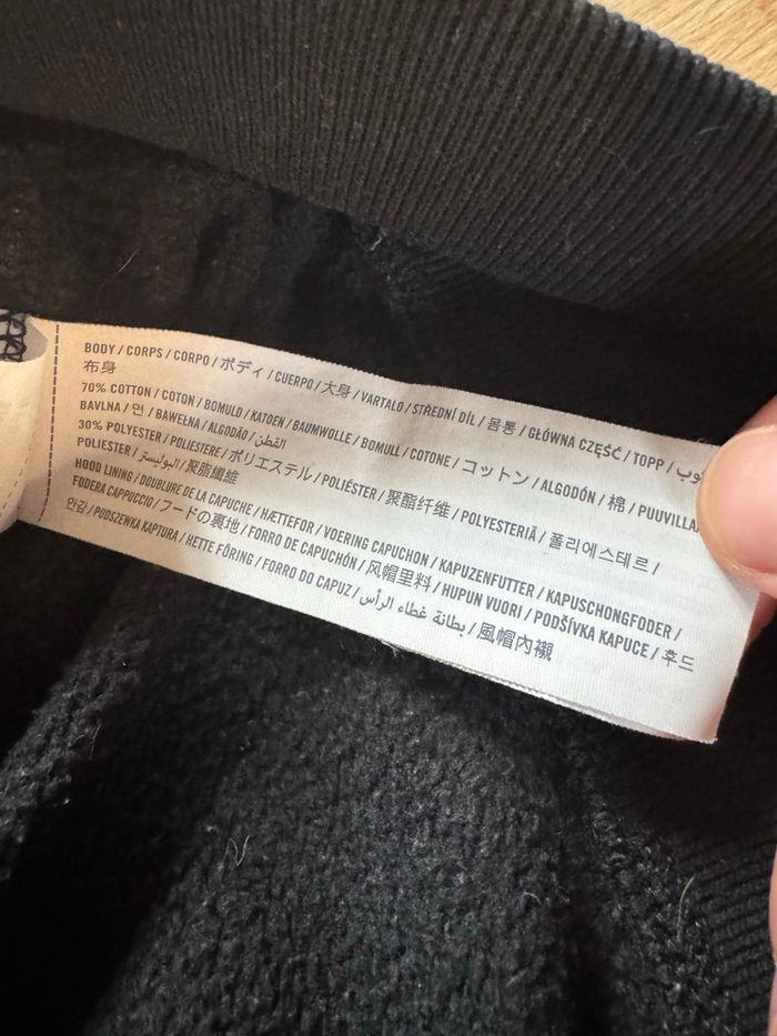 Sweat à capuche Hollister noir - photo numéro 6