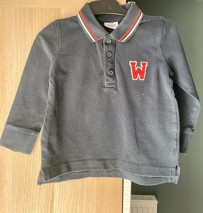 Polo manches longues Tape à l’Oeil