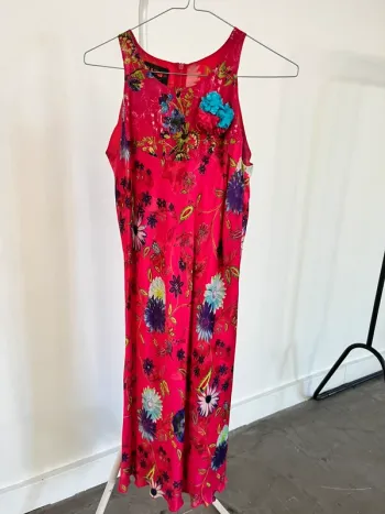 Robe sans manche fuschia Christian Lacroix