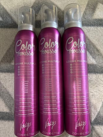 Vitality’s color mousse blond