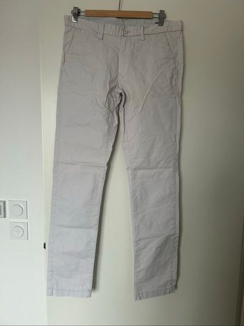 Pantalon beige homme