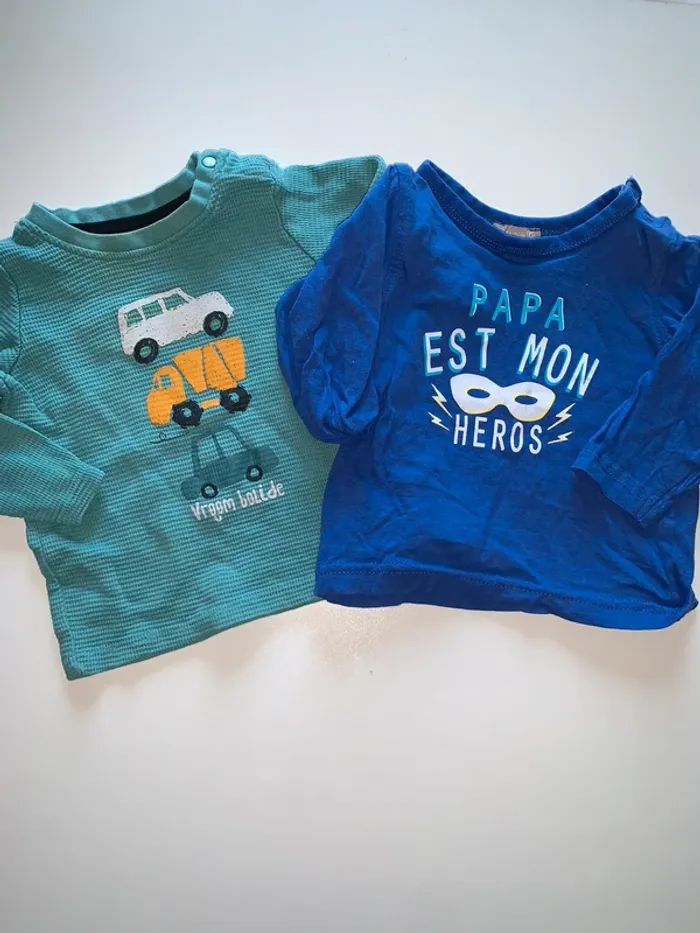 T-shirt manches longues 6 mois