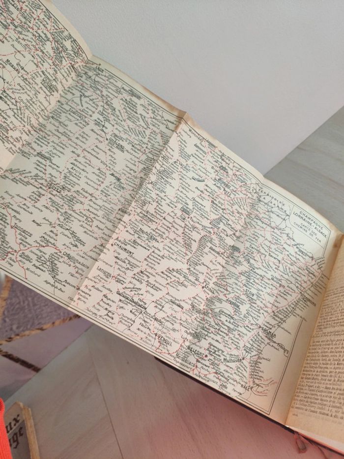 Livre guides bleus Vosges Lorraine Alsace 1922 - photo numéro 12