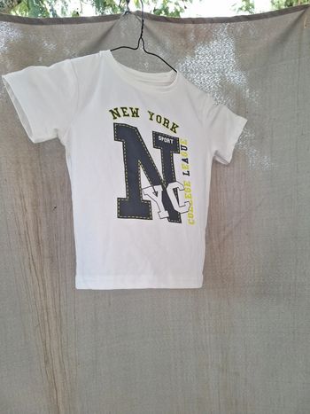 Tee shirt garçon npo 4 ans