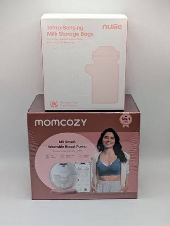 NEUF - Tire-lait électrique portable Momcozy M5 Smart + 80 sachets de conservation du lait offerts