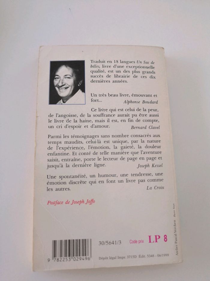 Livre Un sac de billes de Joseph Joffo - photo numéro 2