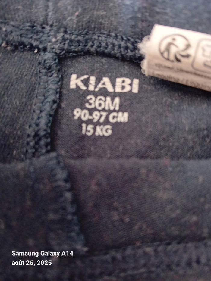 Lot de 2 leggings bébé fille, 36 mois - photo numéro 4