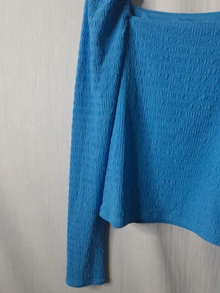 Haut bleu h&m - photo numéro 2