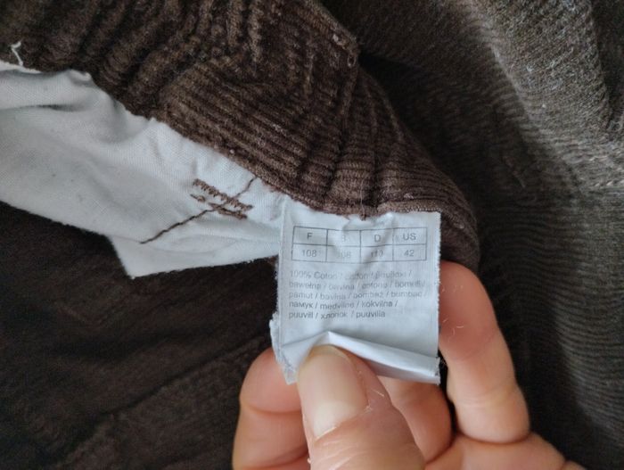 Pantalon velours taille 4/5 ans - photo numéro 3