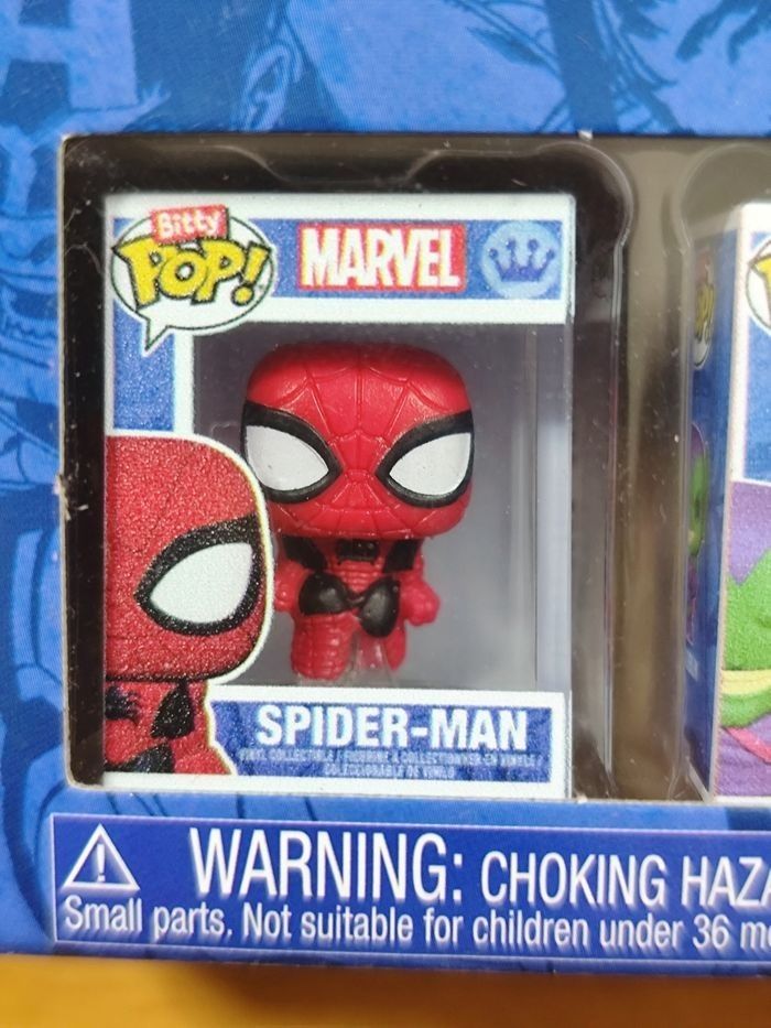 Lot Exclusif 3 Boîtes x4 Bitty Pop! - Spider-Verse & Venom-Verse (Marvel Comics) - photo numéro 2