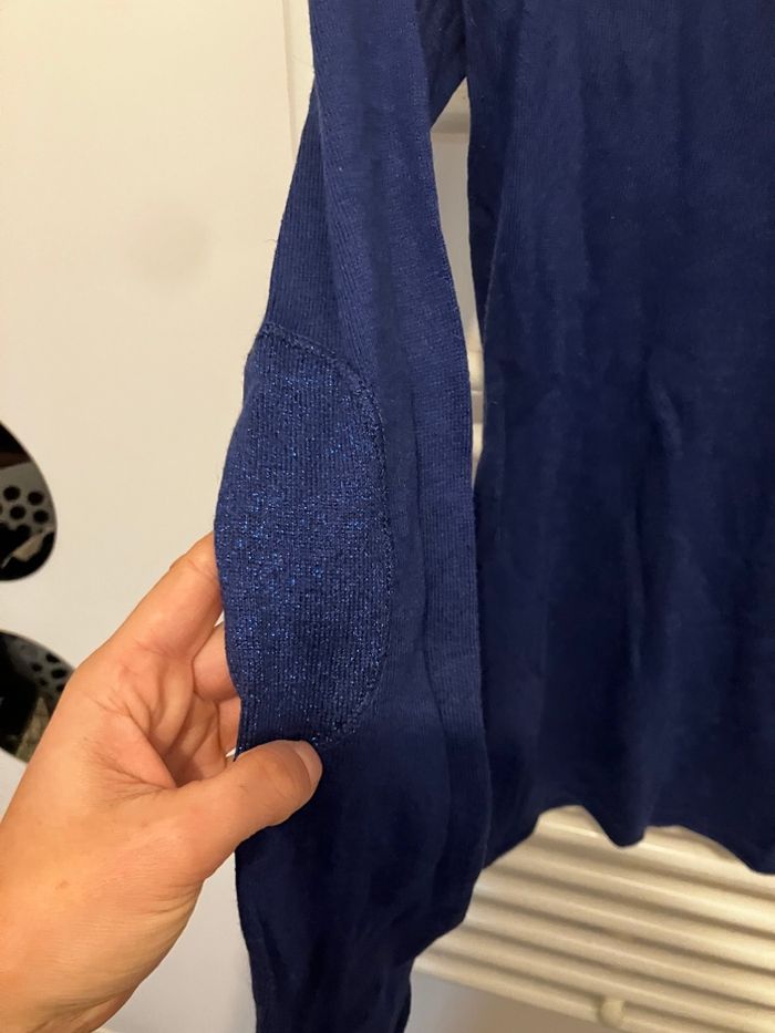 Pull bleu indigo - photo numéro 3