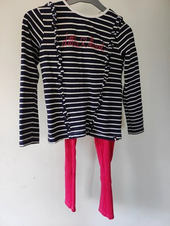 Ensemble Little Marcel t-shirt et legging
