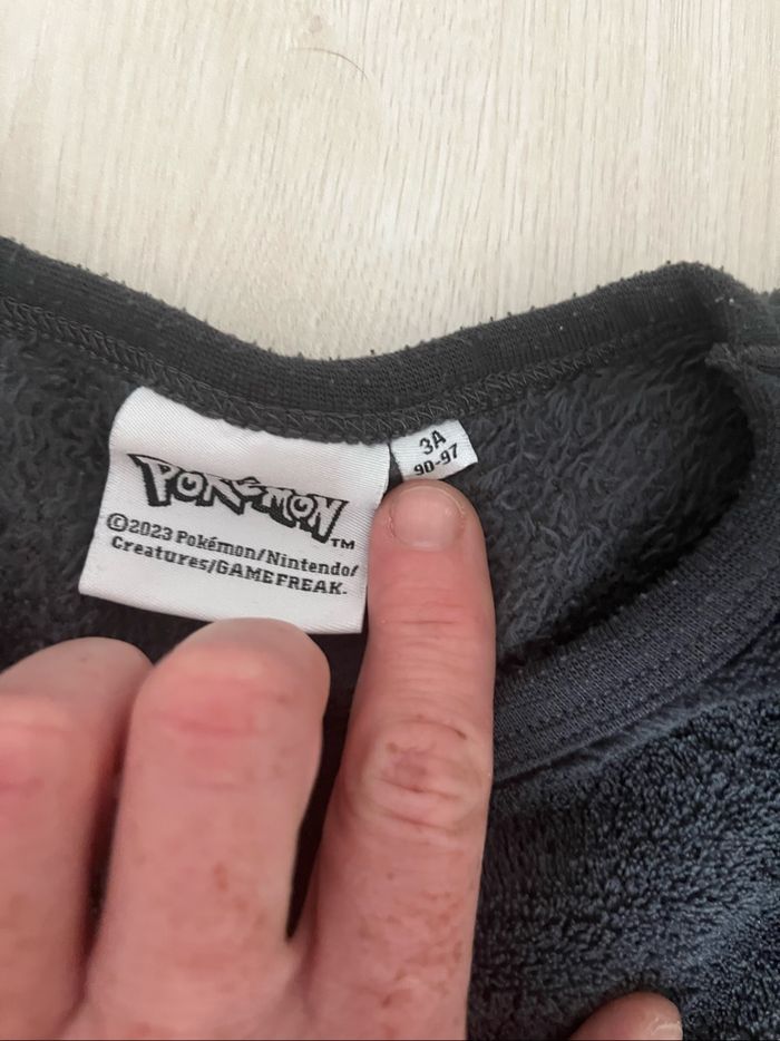 Pyjama chaud Pokémon 3 ans - photo numéro 3