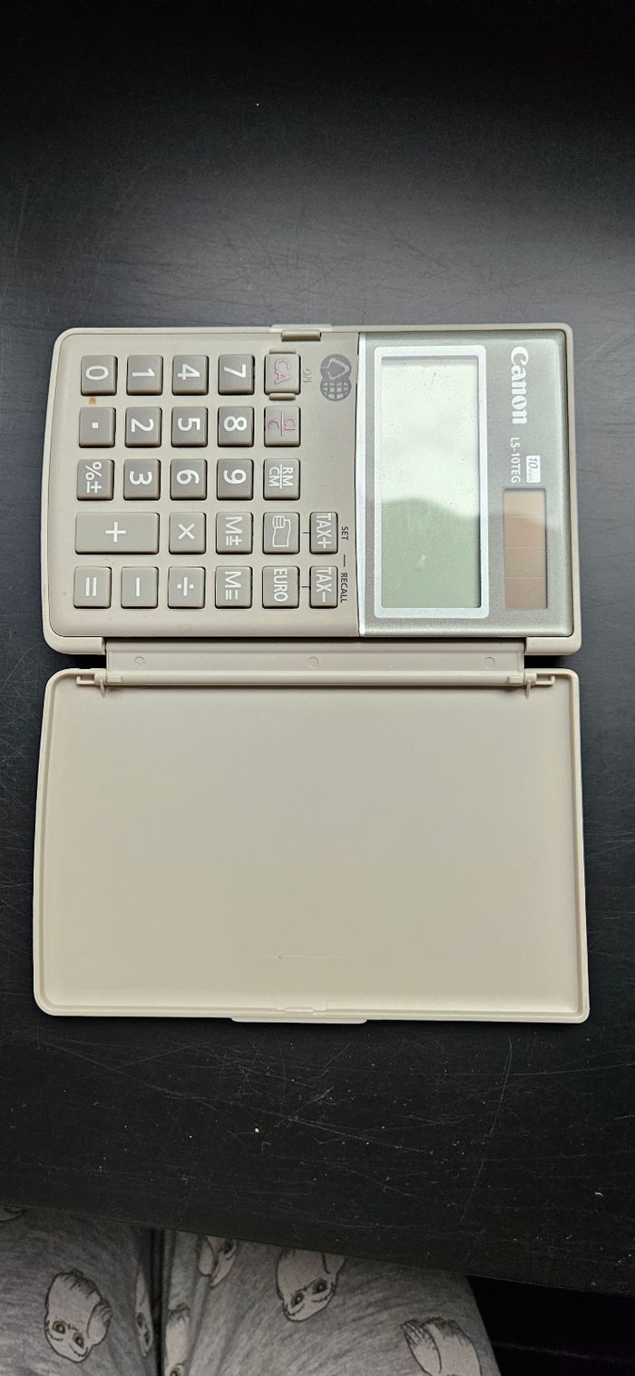 Lot de 2 calculatrices Canon LS-10TEG - photo numéro 10