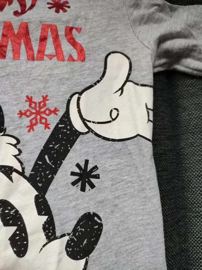 Tee shirt manche longues mickey garçon - photo numéro 3