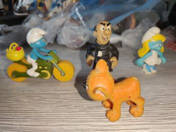 Anciennes figurines Schtroumpfs