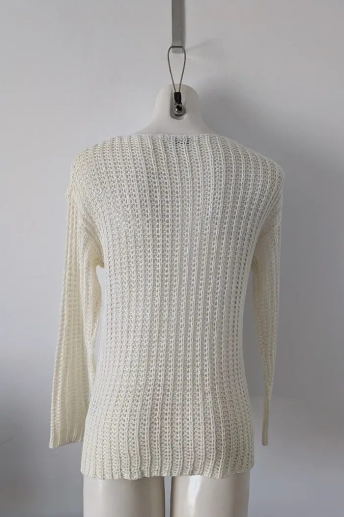 Blouse crème - Brave soul London - taille XS - photo numéro 2