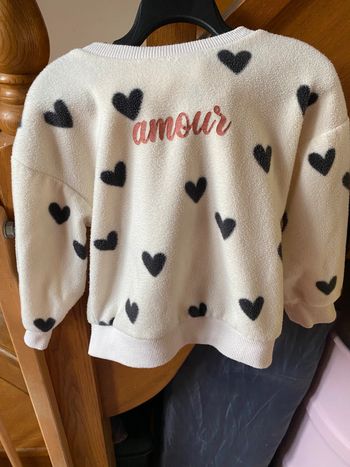Pyjama polaire cœur 24m Kiabi