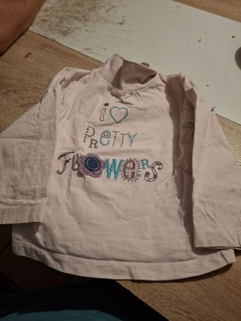 Tee shirt manche longue  23 mois