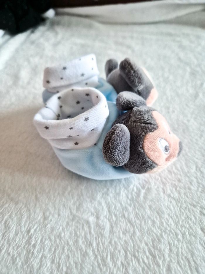 Chaussons bébé mickey - photo numéro 2