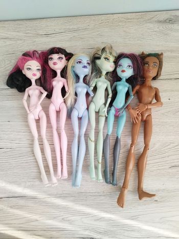 Lot de 6 monster high