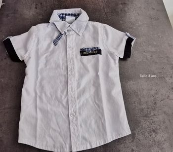 Chemise taille 2/3ans