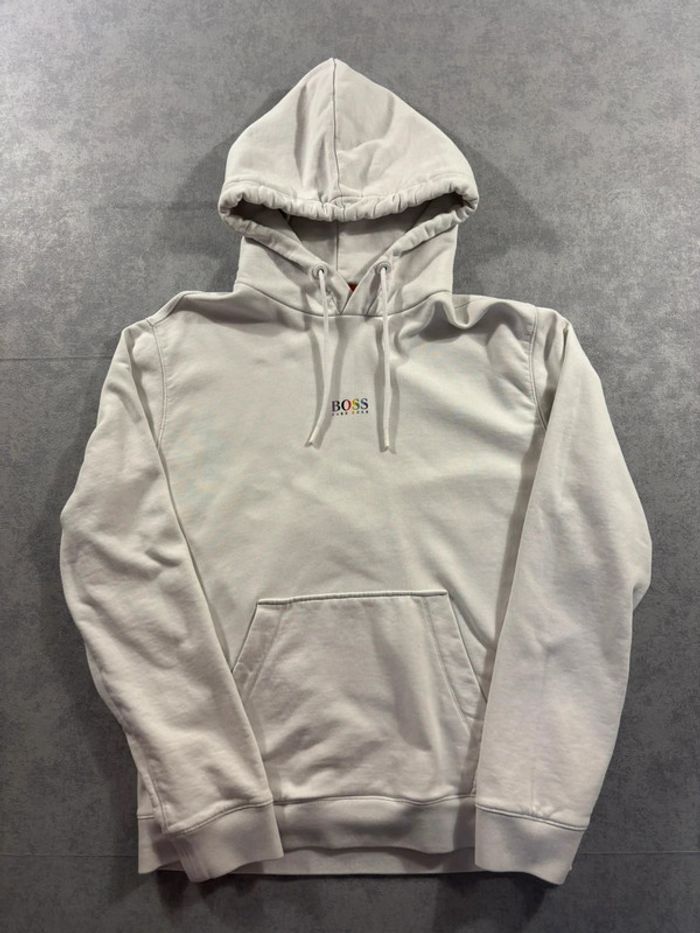 Pull à capuche Hugo Boss Taille M Blanc