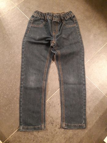 Jean taille elastique