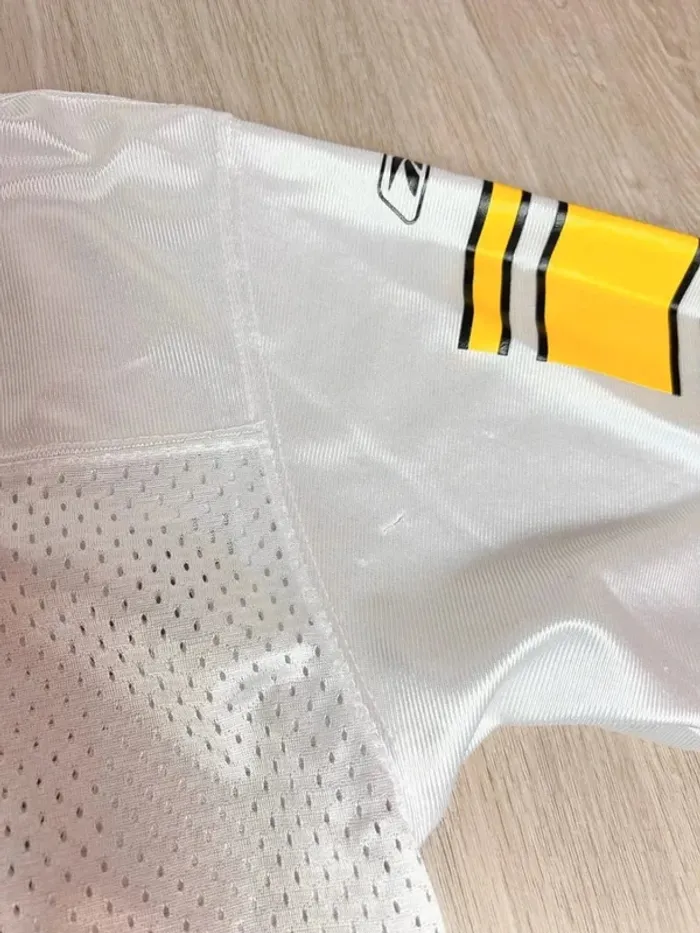 🏈 Maillot NFL Reebok Ben Roethlisberger Pittsburgh Steelers -  Taille L enfant équivalent S/M Femme - photo numéro 6