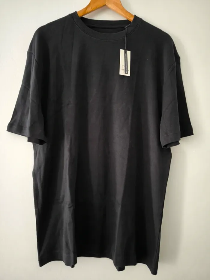 T-shirt noir River Island Studios – Taille XL – Neuf