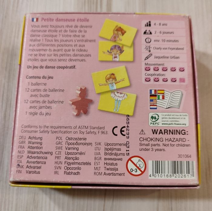 Jeu Haba Petite Danseuse Etoile - photo numéro 2