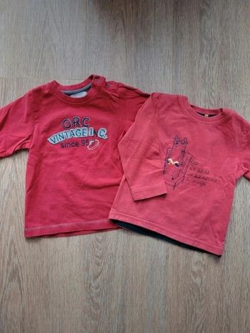Lot de 2 T-shirts garçon Orchestra