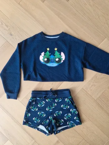 Pyjama fille short et pull Stitch Disney 34 / 36