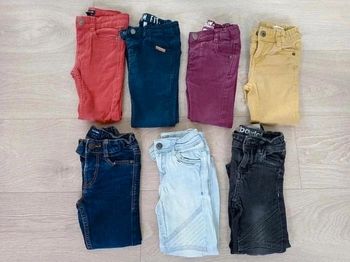 Lot de 7 pantalons jeans garçon 3 ans
