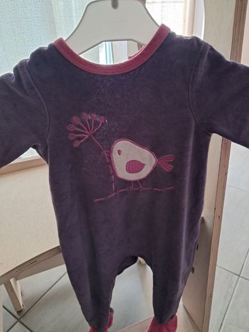 Grenouillère, bebe fille