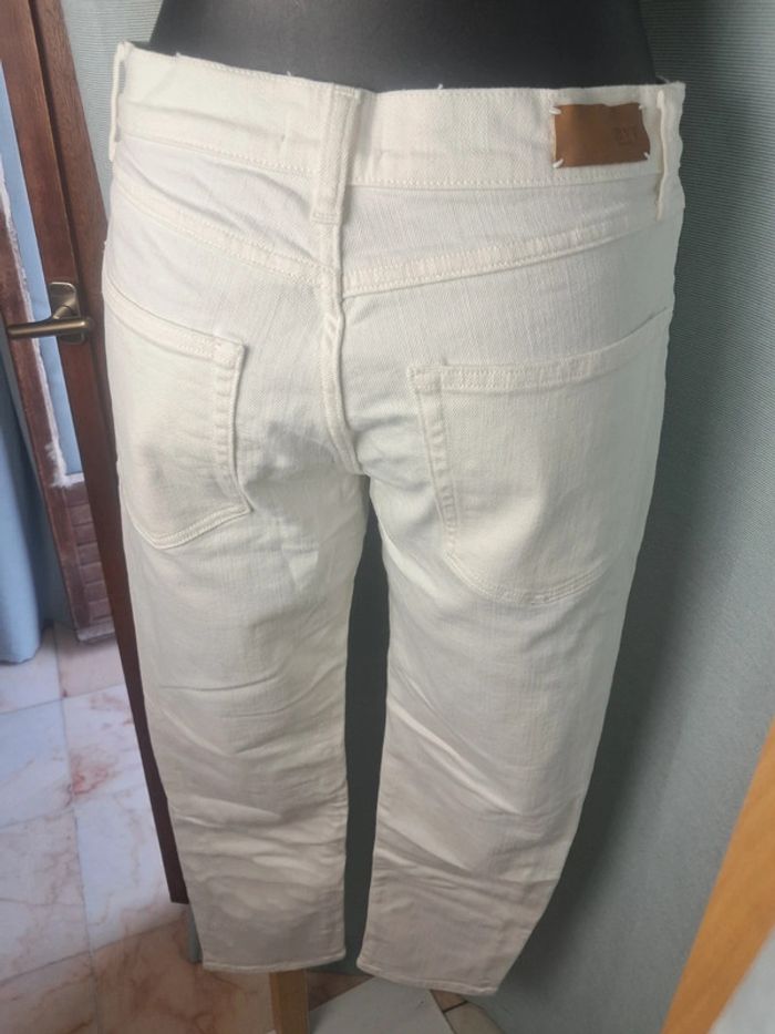 NVY jean été blanc en excellent état - photo numéro 8