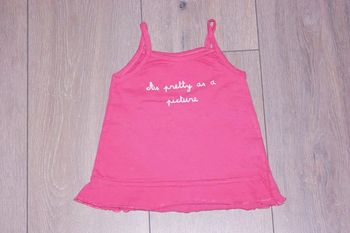Débardeur rose. 18 mois fille. Marque In Extenso