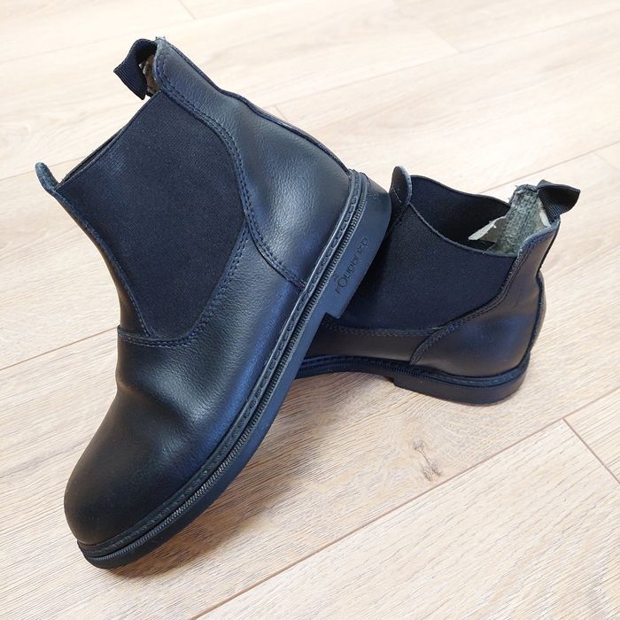 Bottines equitation cuir noir Fouganza - photo numéro 5