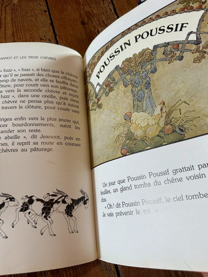 Grand livre album ancien Beaux contes célèbres Frederick Richardson Fernand Nathan vintage - photo numéro 3