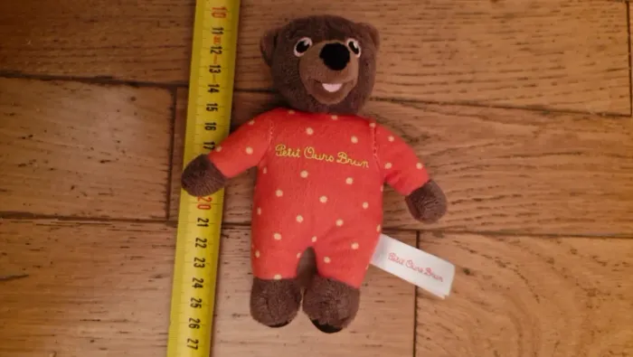 Peluche petit ours brun - photo numéro 6