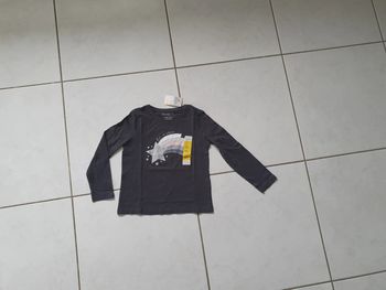 T-shirt ml fille 5/6 ans Neuf GARA