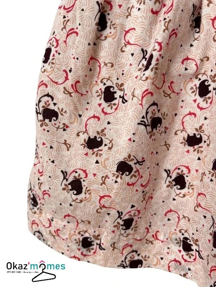 Jupe 100% coton motifs éléphants - Sergent Major 7 ans (122cm) - photo numéro 4