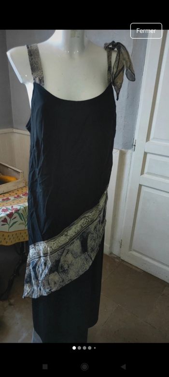 Très belle robe longue f74