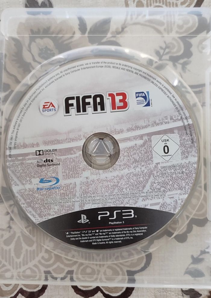 Jeu Fifa 13 ps3