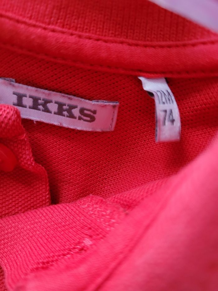 Polo rouge IKKS 12 mois TBE - photo numéro 6