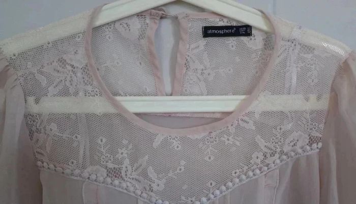 blouse manches 3/4 atmosphere taille 40 - photo numéro 6