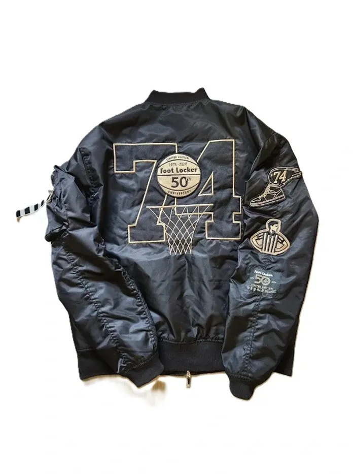 Blouson Aviator Foot Locker – Édition Limitée 50ᵉ Anniversaire – Taille L – Comme Neuf - photo numéro 3